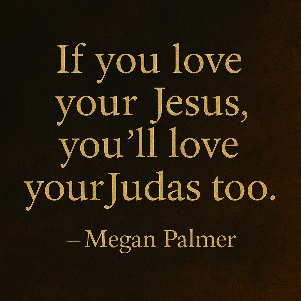 If You Love Your Jesus, You’ll Love Your Judas
