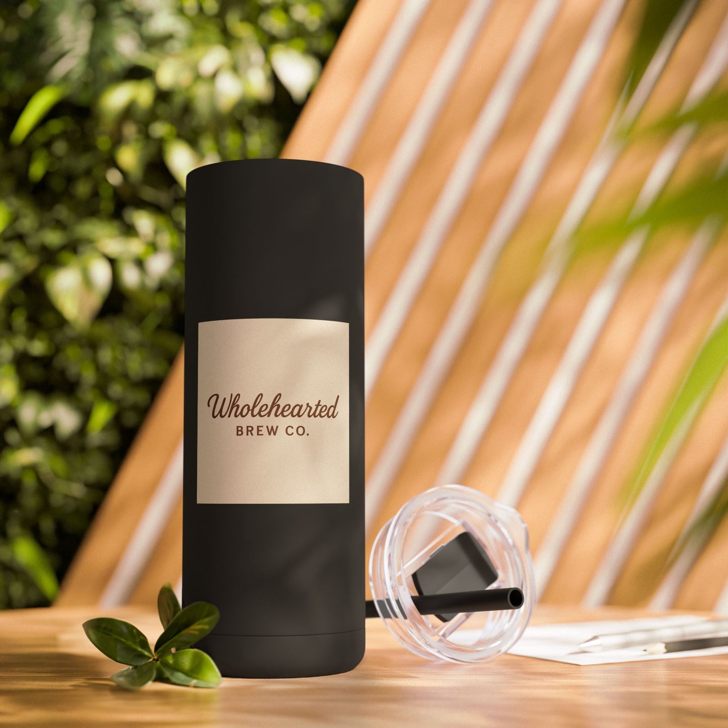 Wholehearted Brew Co Journey Tumbler - 20oz Skinny Matte Tumbler