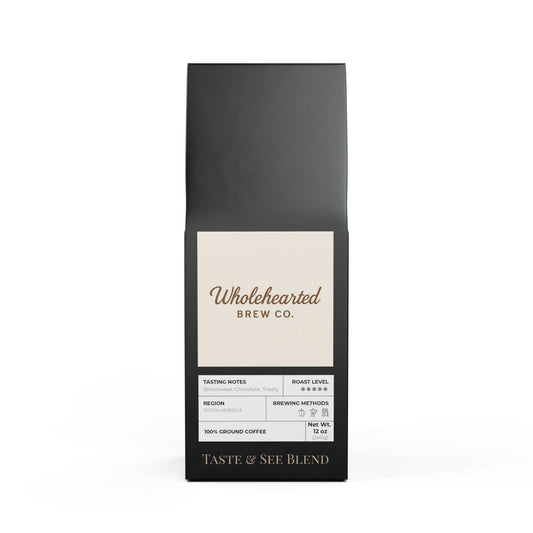Taste & See Blend – French Roast Coffee (12oz)