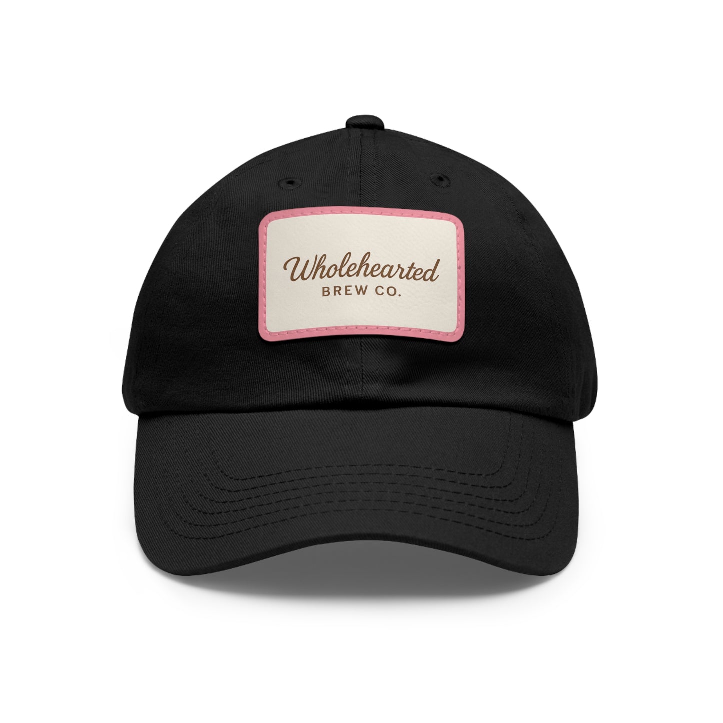 Wholehearted Brew Co. Dad Hat with Leather Patch