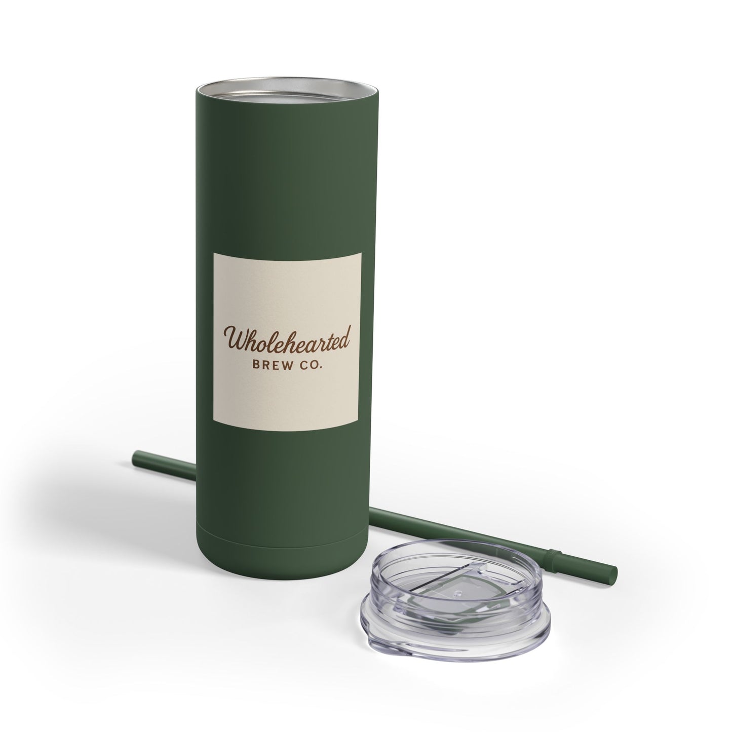 Wholehearted Brew Co Journey Tumbler - 20oz Skinny Matte Tumbler