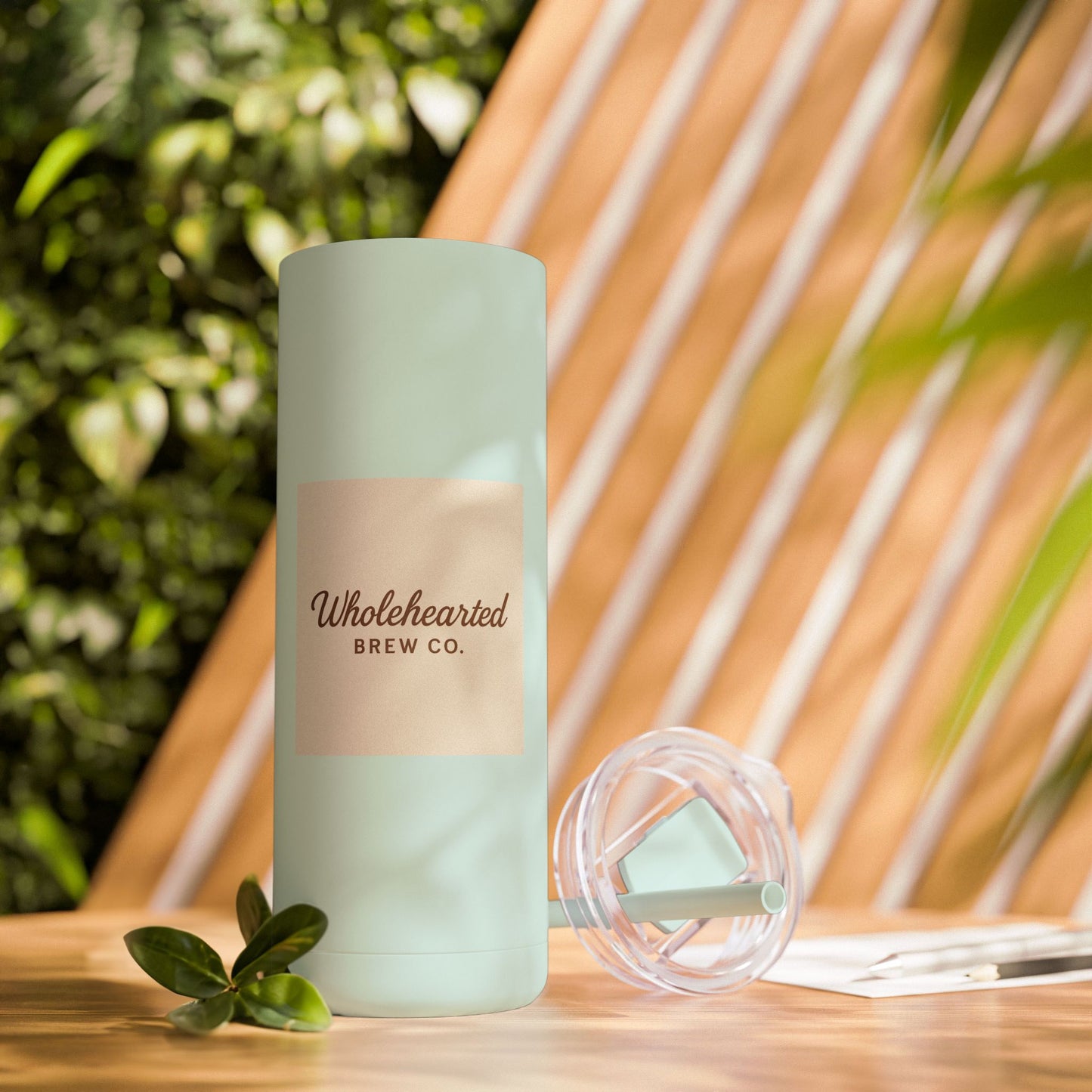 Wholehearted Brew Co Journey Tumbler - 20oz Skinny Matte Tumbler