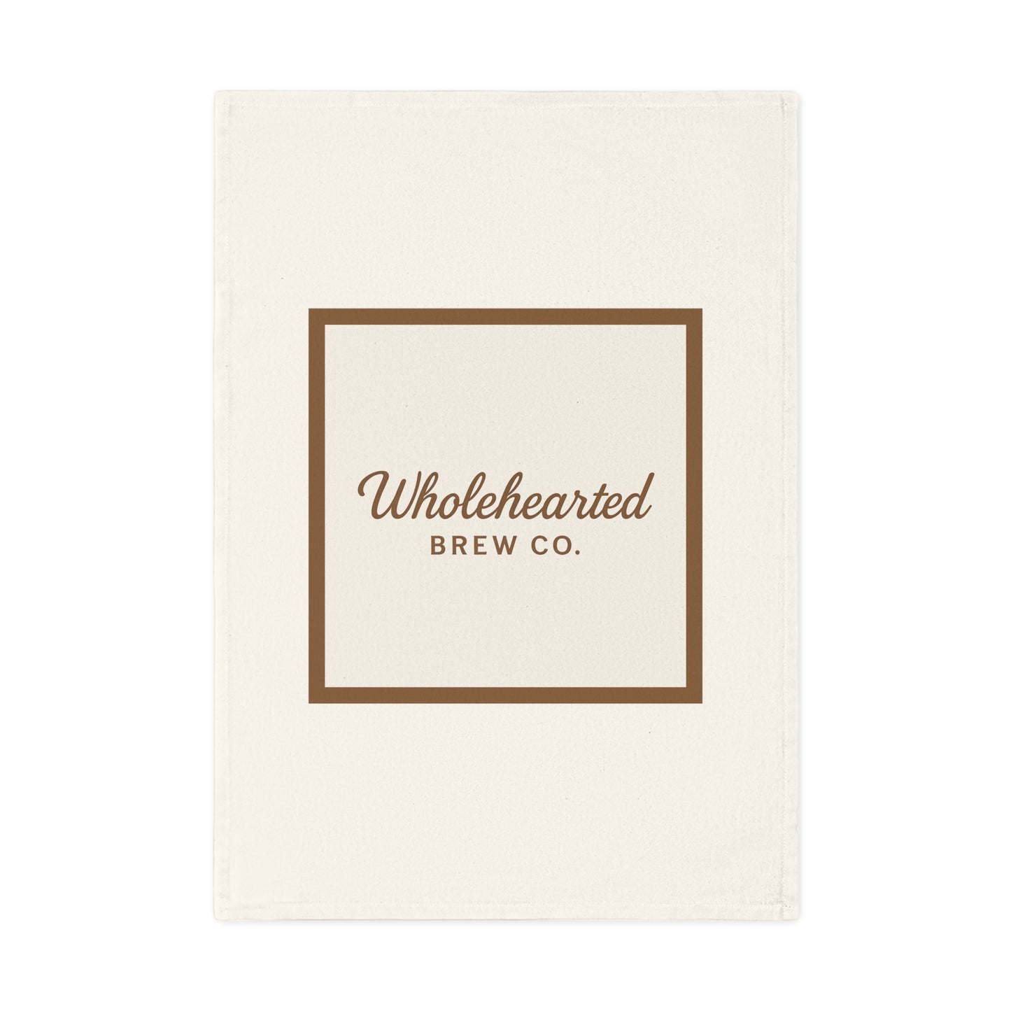 Wholehearted Brew Co. Cotton Tea Towel - Stylish and Functional Kitchen Decor