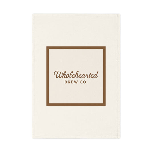 Wholehearted Brew Co. Cotton Tea Towel - Stylish and Functional Kitchen Decor