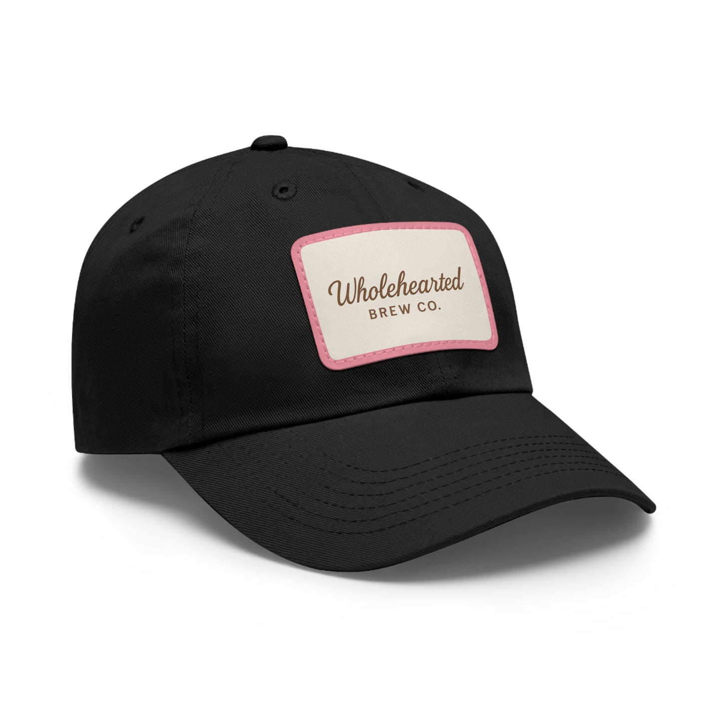 Wholehearted Brew Co. Dad Hat with Leather Patch