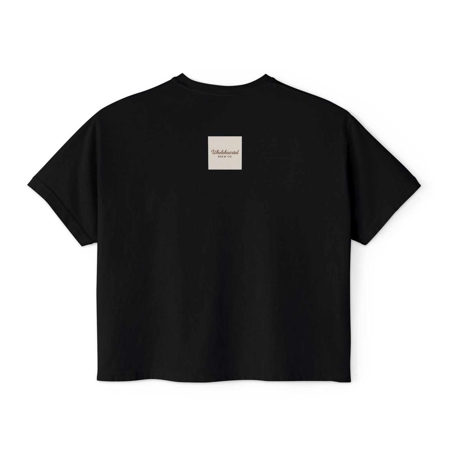 Faith Looks Good on You Women's Boxy Tee - Inspirational Casual Shirt