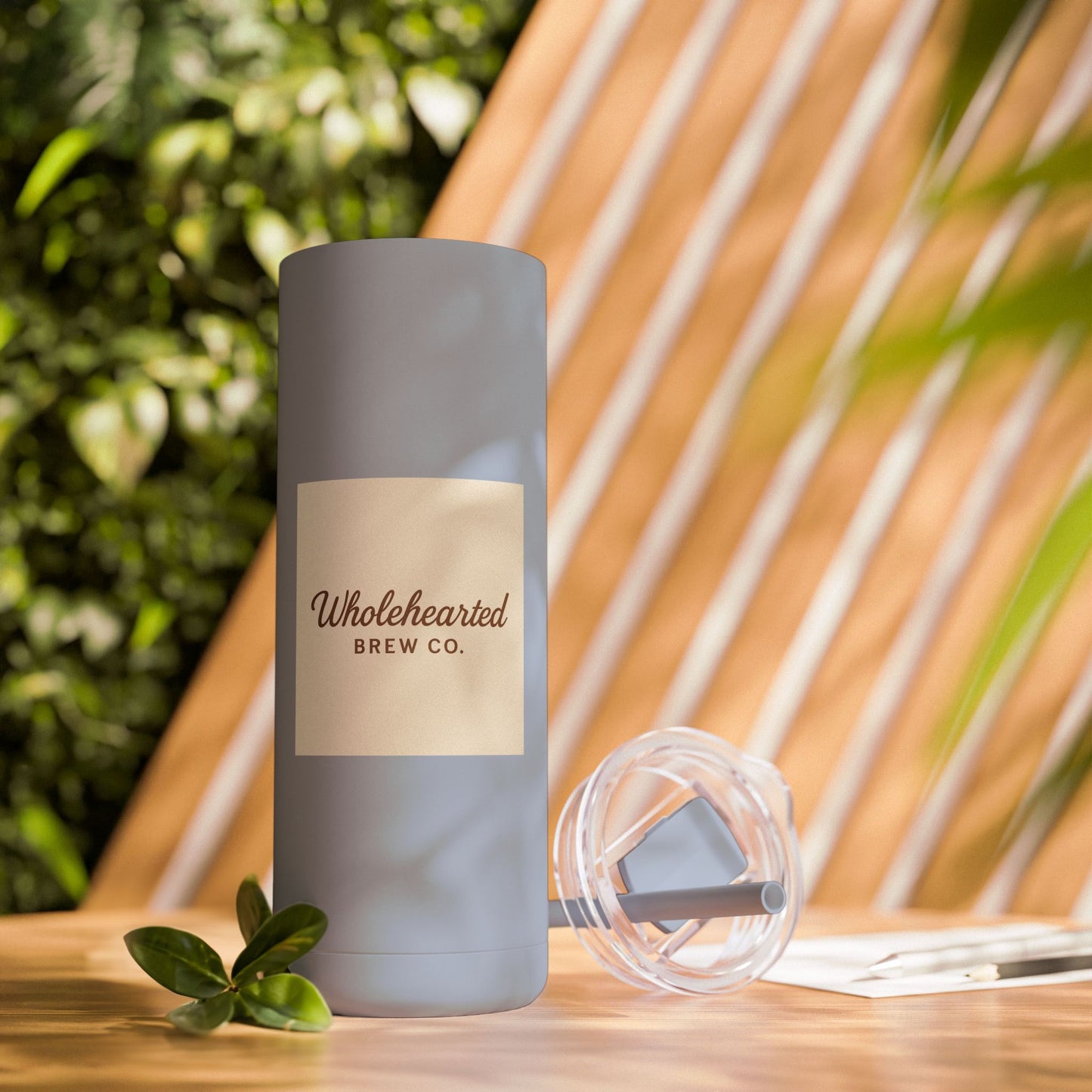 Wholehearted Brew Co Journey Tumbler - 20oz Skinny Matte Tumbler