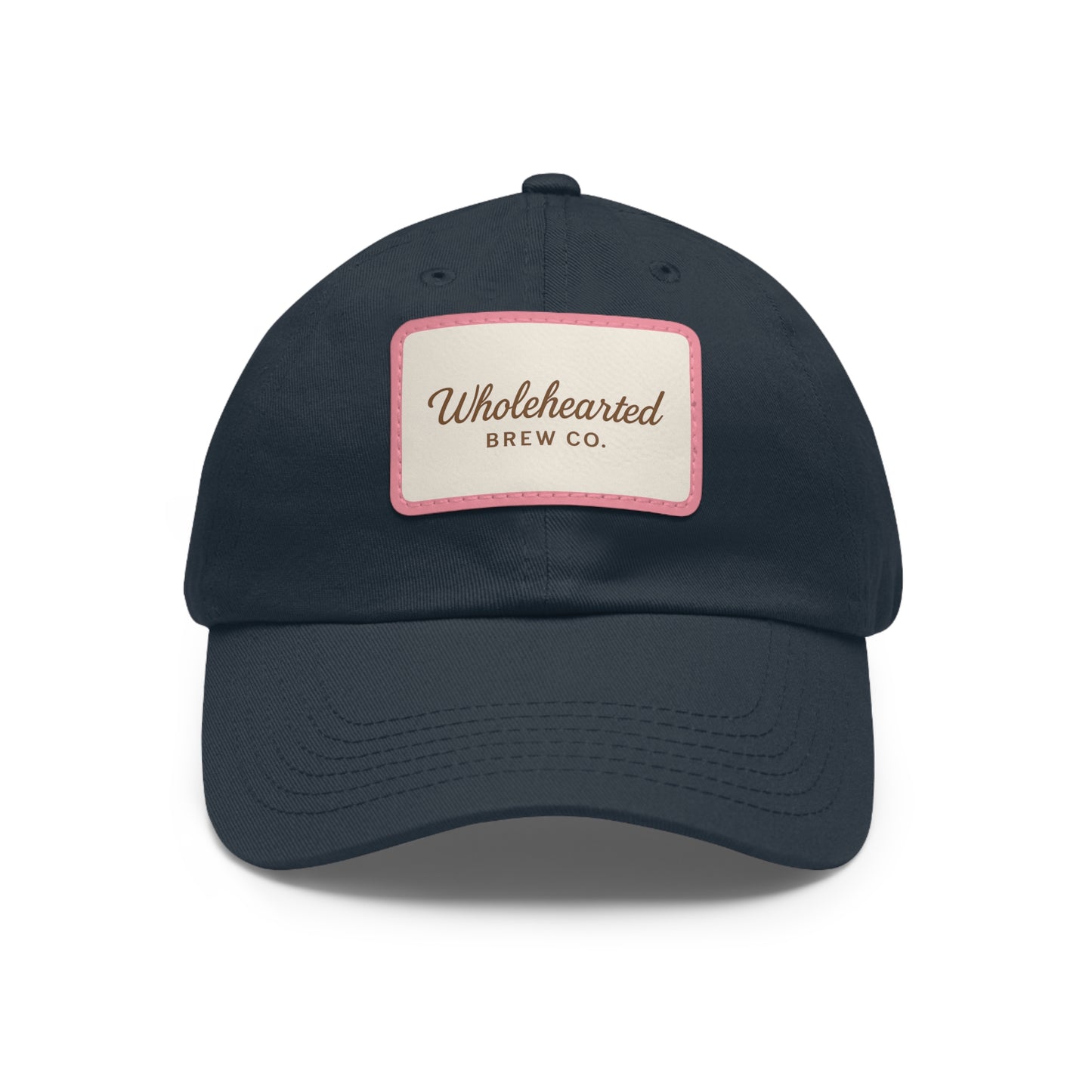 Wholehearted Brew Co. Dad Hat with Leather Patch