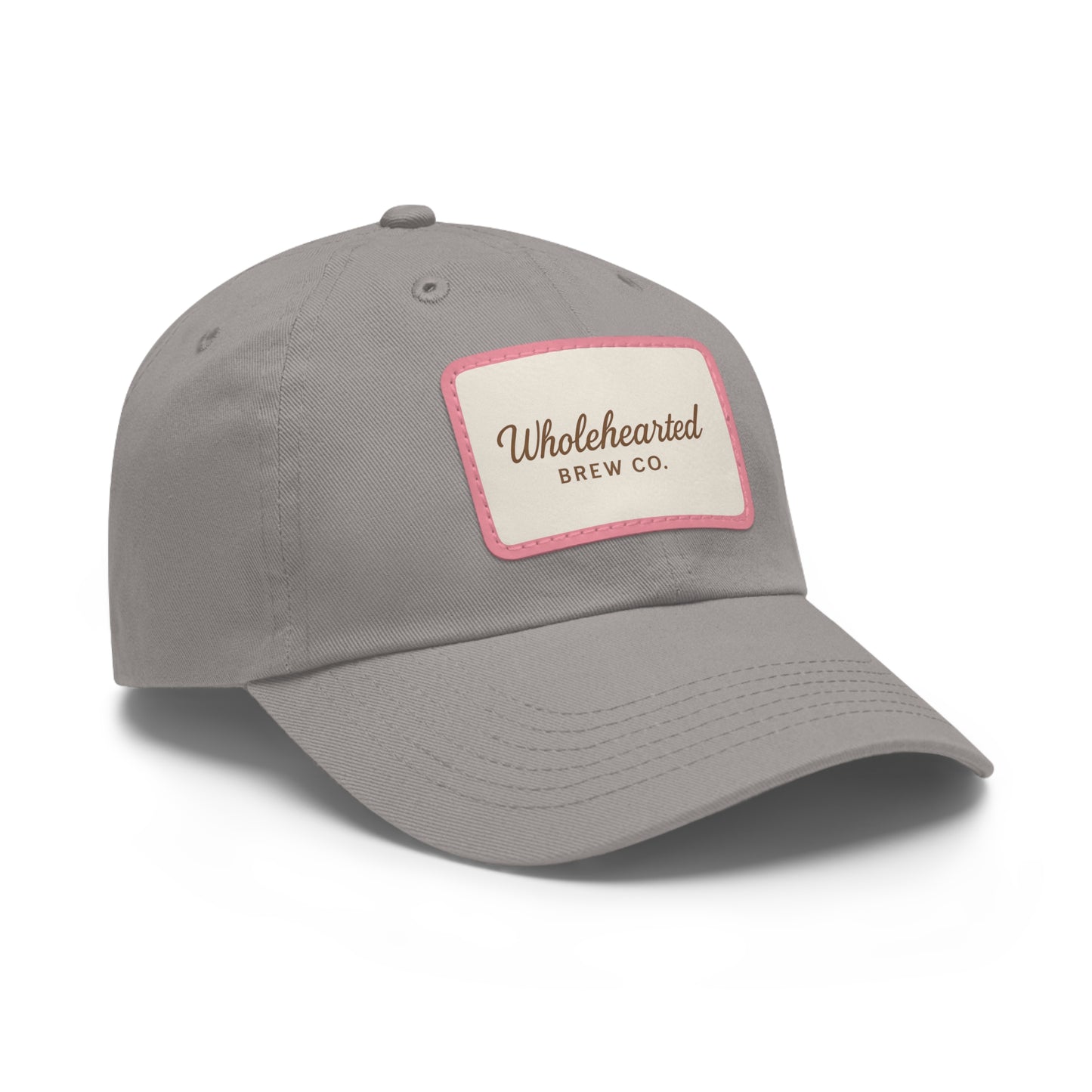 Wholehearted Brew Co. Dad Hat with Leather Patch