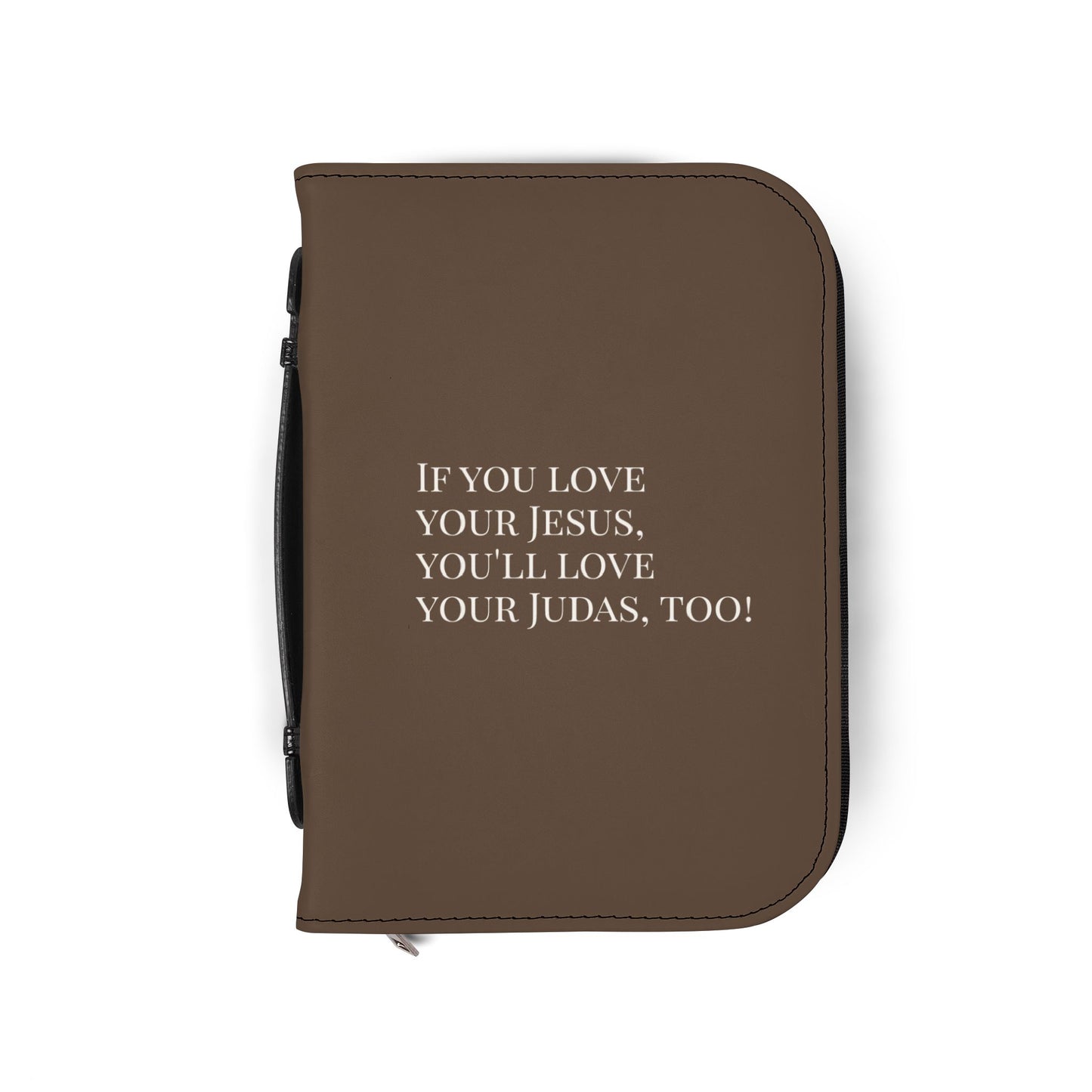 Inspirational Bible Cover with Quote for Faith Enthusiasts