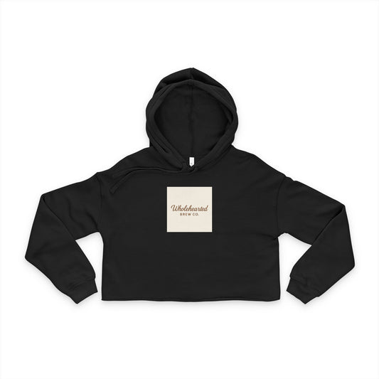 Women's Cropped Hoodie - Wholehearted Brew Co.