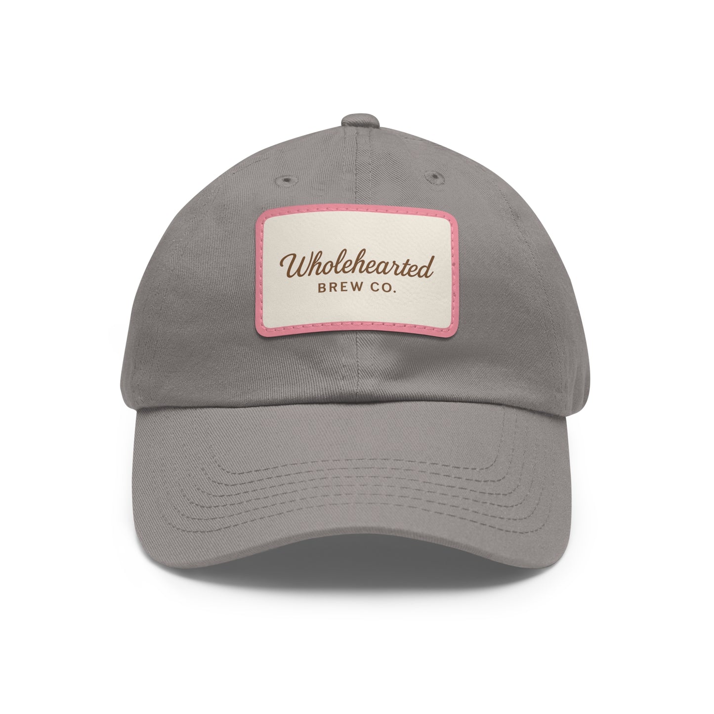 Wholehearted Brew Co. Dad Hat with Leather Patch