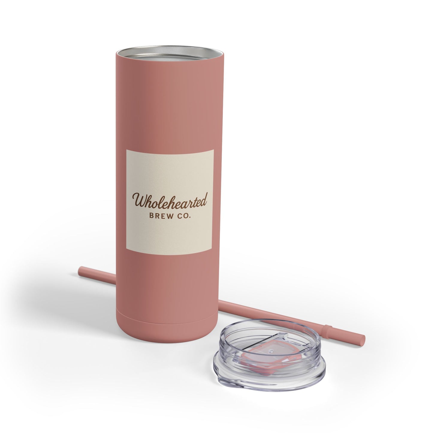 Wholehearted Brew Co Journey Tumbler - 20oz Skinny Matte Tumbler