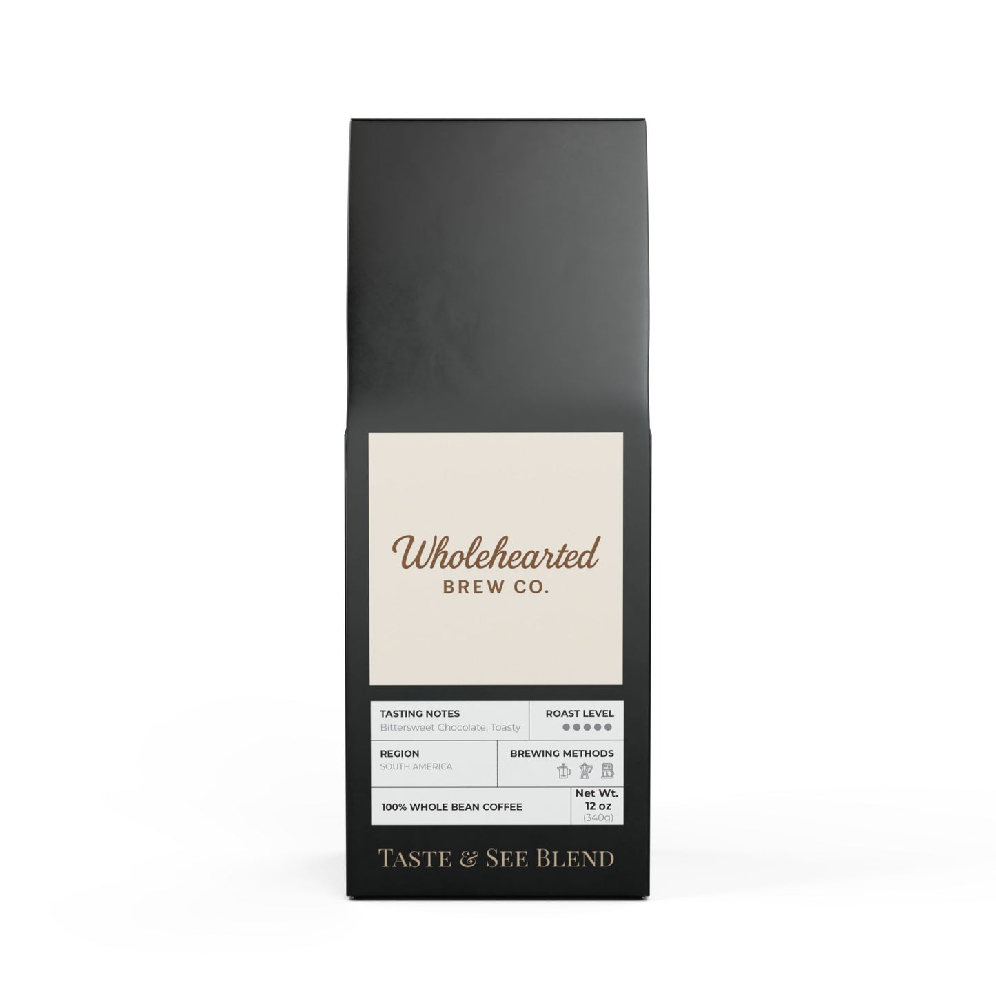 Taste & See Blend – French Roast Coffee (12oz)