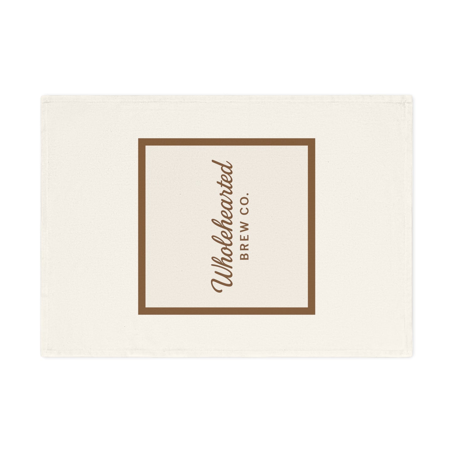 Wholehearted Brew Co. Cotton Tea Towel - Stylish and Functional Kitchen Decor