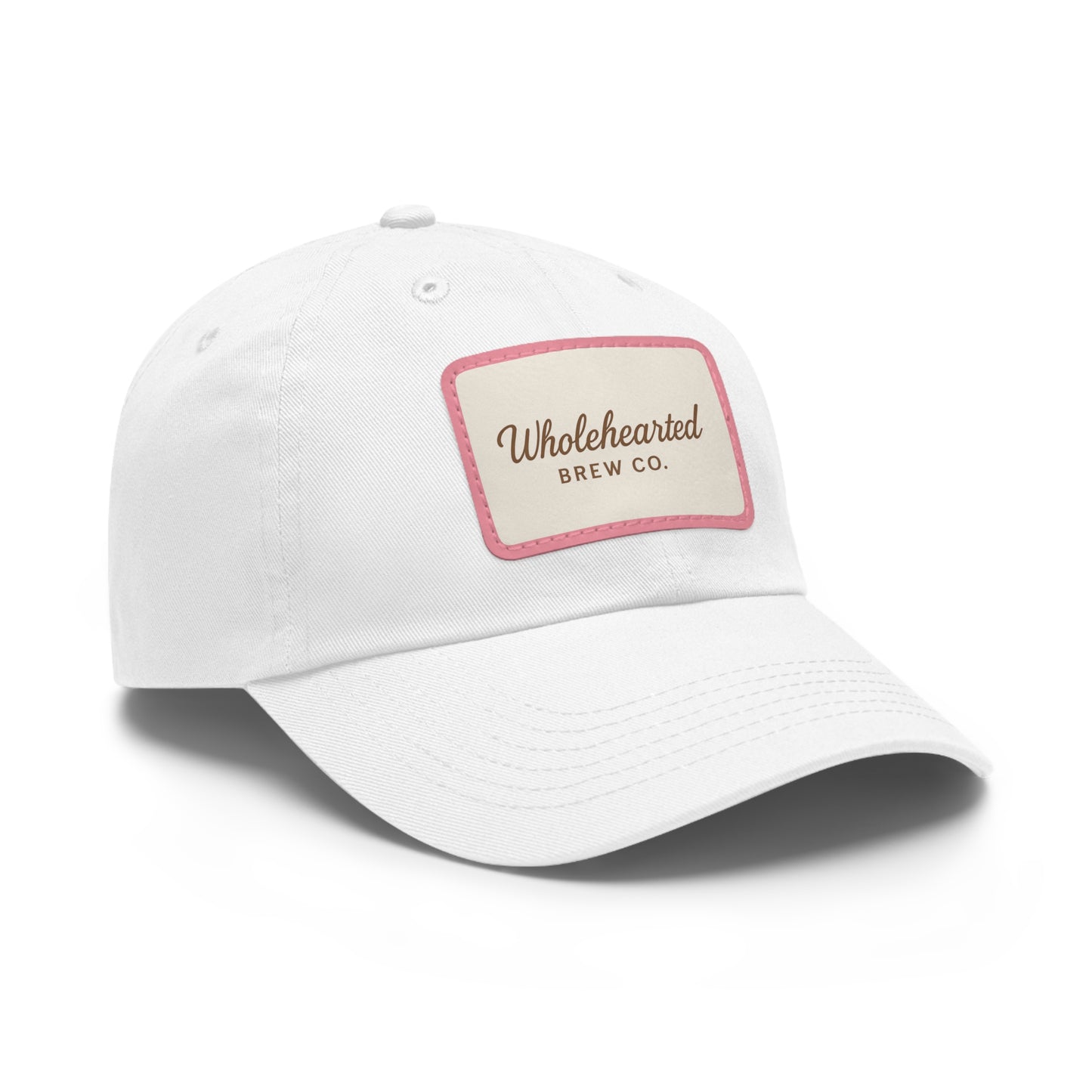 Wholehearted Brew Co. Dad Hat with Leather Patch