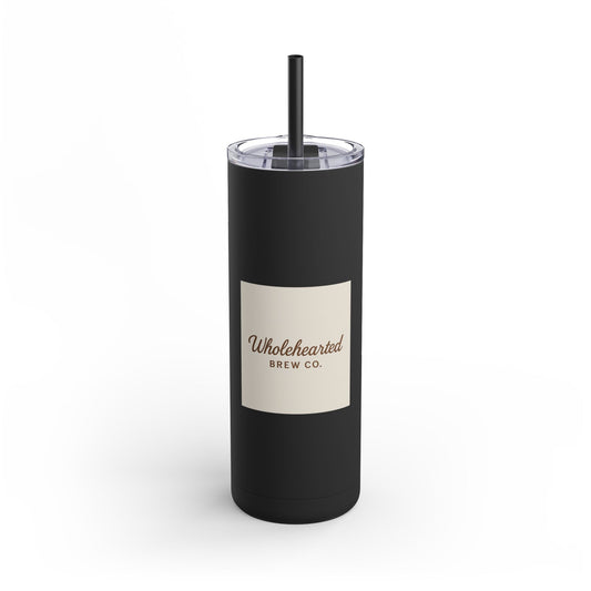 Wholehearted Brew Co Journey Tumbler - 20oz Skinny Matte Tumbler