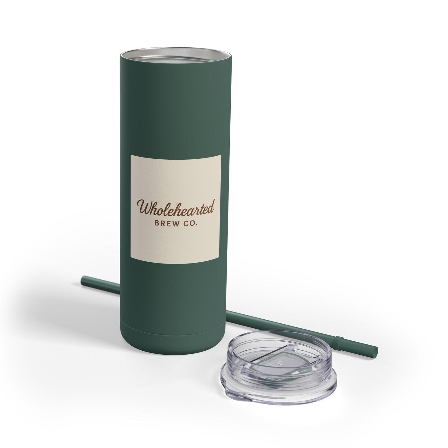 Wholehearted Brew Co Journey Tumbler - 20oz Skinny Matte Tumbler