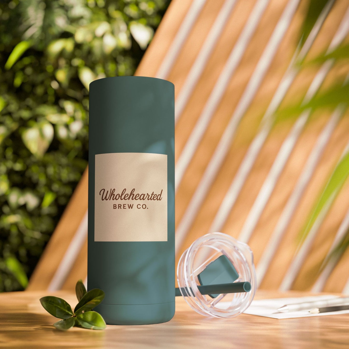 Wholehearted Brew Co Journey Tumbler - 20oz Skinny Matte Tumbler