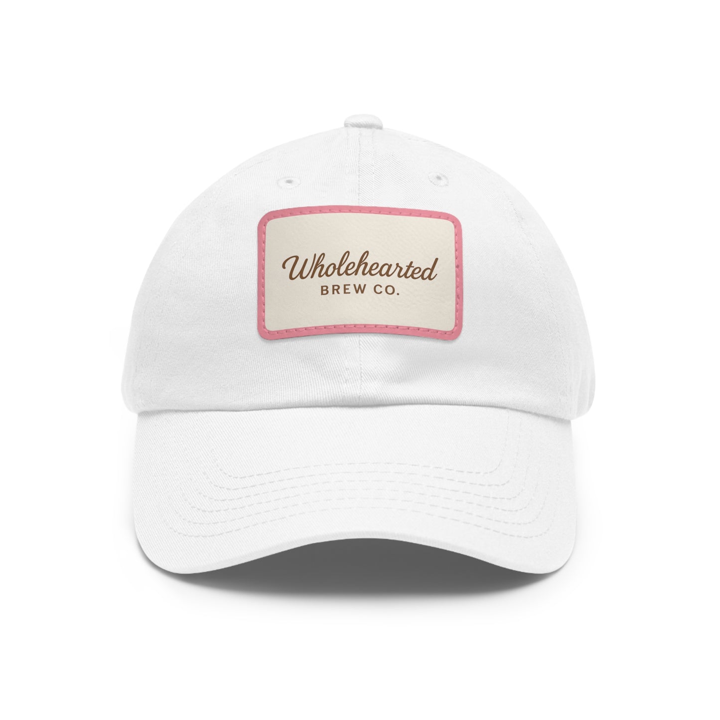 Wholehearted Brew Co. Dad Hat with Leather Patch
